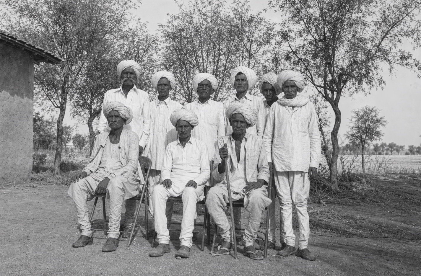 The Lakum Rathod brothers, Mulnivasi warrior farmers of Saurashtra, Gujarat
